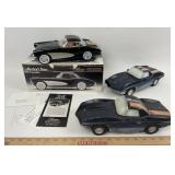 Beam Vehicle Decanters Mako Shark Corvette, 1957 C