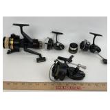 Fishing Reels: Mitchell 308A & 300, Zebco Quantum