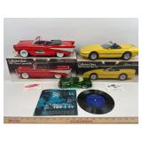 Sounds Of Corvette Vinyl & Beam Vehicle Decanters: