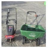 Troy-Bilt Electric Cultivator & Scotts Turf