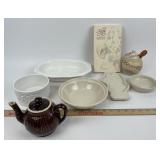 Longaberger Cookie Mold, Pfaltzgraff Porcelain, Ho