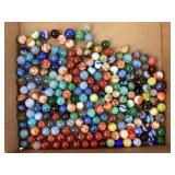Swirl, Clear, and Solid Glass Marbles, UV Reactive