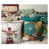 Decorative Throw Pillows With Seasonal Designs