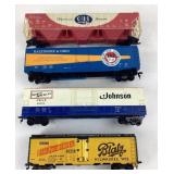 4 HO Scale Trains Collectible Advertising
