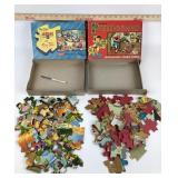 1940s-50s Walt Disney Jaymar Jigsaw Puzzles: Pinoc
