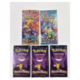 5 Pokï¿½mon sealed packs