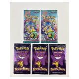 5 Pokï¿½mon sealed packs