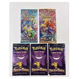 5 Pokï¿½mon sealed packs