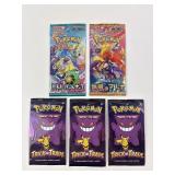 5 Pokï¿½mon sealed packs
