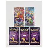 5 Pokï¿½mon sealed packs