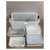 Plastic Container Lot