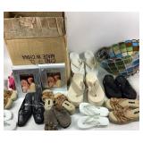 Shoes, DVDs, Feather Accessories, Mosaic Bowl, Pic