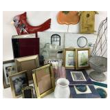 Picture Frames, Wall Art, Vases, Decor Items