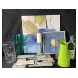 Glass Vases, Wall Art, Decorative Accents