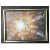 Abstract Textured Painting Signed Walcutt