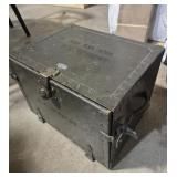Army Ammunition Box With Wood Drawers - No