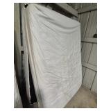 Queen Size Mattress & Box Springs With Metal Bed