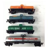 4 HO Scale Trains Collectible Advertising