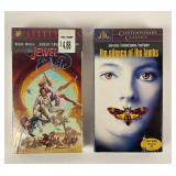 2 Sealed VHS The Jewel of the Nile & The Silence