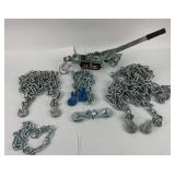 Big Red Jacks 2-Ton Cable Puller With Chains