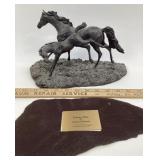 Foaling Time Horse Sculpture by Lanford Monroe