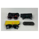 Diff, Liz Claiborne Sunglasses With Cases