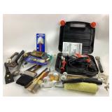 Corded Black and decker Firestorm drill, paint