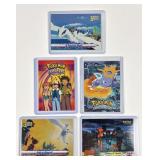 5 Pokï¿½mon vintage topps card