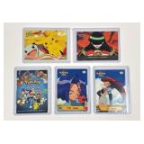 5 Pokï¿½mon vintage topps card