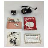 Garcia Mitchell 308 Reel With Manuals