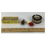 Hula Popper Box, Ashaway Fishing Line, Lures