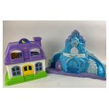 Fisher Price Little People Frozen castle and