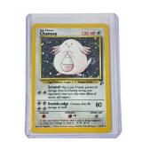 Pokemon vintage holographic Chansey card