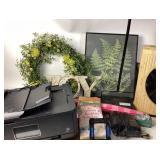 Canon Printer, Sony Alarm Clock, Home Decor