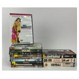 DVDs and VHS Movies Including Shaft, Salt