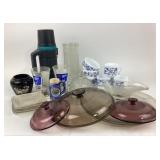 World's Fair Glasses, Blue Onion, Gravy Pitcher, P