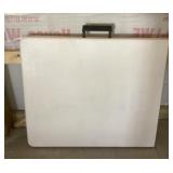 Folding Plastic Table With Carry Handle