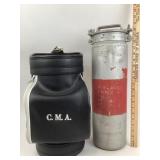CMA Marked Black & White Gold Bag, Replacement Sam