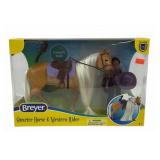 Breyer Quarter Horse Western Rider Set