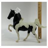 Breyer Black and White Saddlebred Horse Model
