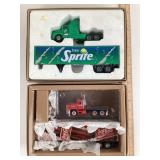 Die-Cast Coca-Cola & Sprite Branded Trucks