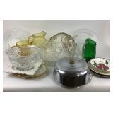 Glassware, Tableware, Metal Cake Cover