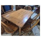 Wood Kitchen Table (30 in. X 48 in. X 30 in. H &