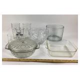 Glass Bakeware, Drinkware, Decorative Bowls