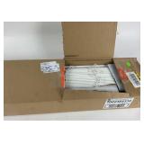 Cordless Faux Wood Blind White 36.5x72