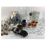Glassware, Decor, Decanter Car, Fabric Rabbit
