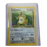 Pokï¿½mon vintage holographic Kangaskhan card