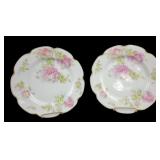 (2) Antique Haviland Limoges porcelain dinner