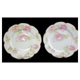 (2) Antique Haviland Limoges porcelain dinner
