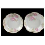 (2) Antique Haviland Limoges porcelain soup bowls